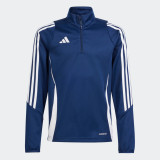 Bluză de trening Fotbal ADIDAS TIRO 24 Albastru Copii