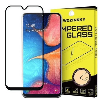 Folie de Sticla 5D Full Glue SAMSUNG Galaxy A20e (Negru) Wozinsky foto