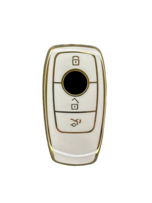Husa de protectie Premium pentru cheie Mercedes-Benz, material TPU de inalta calitate, compatibila cu A-Class, C-Class, E-Class, S-Class, GLS, GLA, GL foto