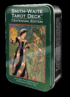 Smith-Waite Tarot Deck in a Tin | Okazii.ro