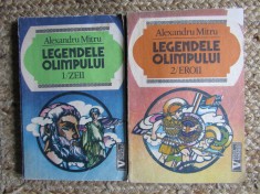 Legendele Olimpului 2 volume Alexandru Mitru foto