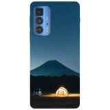 Husa compatibila cu Motorola Moto G71 5G model Campsite, Silicon, TPU, Viceversa, Transparent, Carcasa