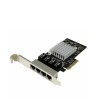 Placa de Retea Quad Port Startech ST4000SPEXI, 4 x Rj-45 10/100/1000Mbps