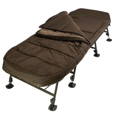 Pat JRC Cocoon II Flatbed Sleepsystem Wide, 8 Picioare, 220x100x40-55cm foto
