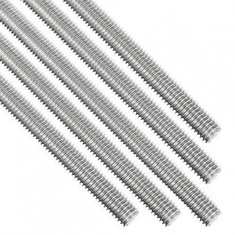 Tija filetata galvanizata, Zn/5.8, M06/1m, Strend Pro 975-5.8 foto