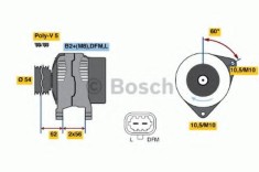 Generator / Alternator OPEL TIGRA TwinTop (2004 - 2016) BOSCH 0 986 049 020