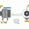 Generator / Alternator OPEL CORSA C (F08, F68) (2000 - 2009) BOSCH 0 986 049 020