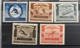 ROMANIA 1951 LP 275 JOCURI MONDIALE UNIVERSITARE, serie MNH, Nestampilat