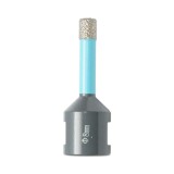 Carota diamantata 8x62mm, filet interior M14 pentru placi ceramice, marmura, granit Breckner Germany