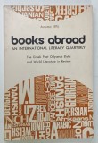 BOOKS ABROAD , AN INTERNATIONAL LITERARY QUATERLY , AUTUMN 1975
