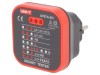 Tester priză electrică 230V LED
