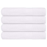 Gossi prosoape frogn 4 buc., alb, 100x200 cm, 360 g/m2
