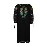 Rochie dama casual R8, negru , marimea 3XL