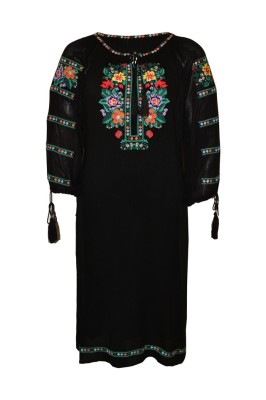 Rochie dama casual R8, negru , marimea L foto