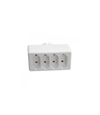 Adaptor distribuitor 4 prize EURO 4x 2.5A MAX 3680W V-TAC foto