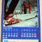 1978 Calendar editat de Almanah Turistic, 12 file 16x23cm, reclame turism RSR