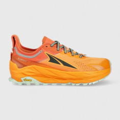 Altra pantofi Olympus 5 barbati, culoarea portocaliu