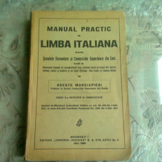 Manual practic de limba italiana - Oreste Marciapiedi