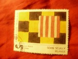 Serie 1 valoare - Franta 1994 - Pictura Sean Scully , stampilat