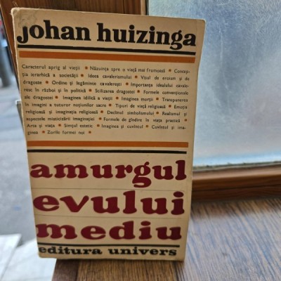 AMURGUL EVULUI MEDIU - JOHAN HUIZINGA foto