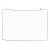 VidaXL Plasă de remorcă cu funie elastică, alb, 3,5x2,5 m, PP
