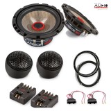 Pachet difuzoare VW Golf VII 3 usi (AU) 2013-2016 Audio System CARBON componente dedicate usi fata