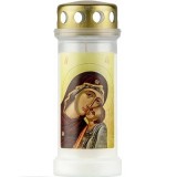 Candela Cap Maica Domnului bolsius plastic capac 70h bo nr.6 DNC46450