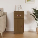 Gossi servanta, maro miere, 34x40x75 cm, lemn masiv de pin
