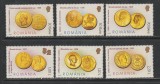 Romania 2006 - #1710 Istoria Monedelor Romanesti - Monede de Aur 6v MNH, Nestampilat