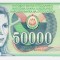 Bancnota Iugoslavia 50.000 Dinari 1988 - P96 UNC