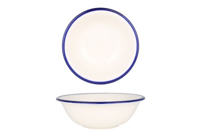 Rinart Bol - Blue Edge - Por&amp;Aring;&amp;pound;elan - 16 cm (400cc) - set de 6 foto