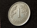 1 markkaa markka markaa marka marca 1921 Finlanda (in capsula), stare UNC [poze], Europa