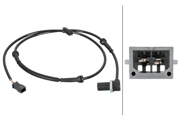 HELLA 6PU 012 806-831 senzor,turatie roata