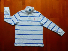 Bluza Polo by Ralph Lauren Custom Fit. Marime L, vezi dimensiuni exacte; ca nou foto