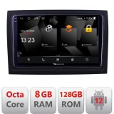 Navigatie dedicata Fiat Ducato Android 12 Octa Core 8GB RAM 128GB QLED