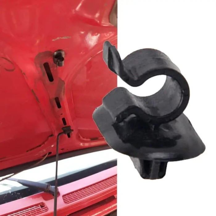 Clema prindere tija capota motor auto CITROEN AX, BERLINGO, C15, C3, C4,