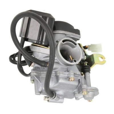 Carburator scuter GY6 80cc, soc electric, 38/28mm foto