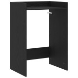 vidaXL Dulap pentru mașina de spălat Stejar Negru 67,5 x 48 x 97 cm 8006817