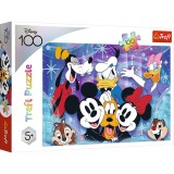 Puzzle trefl disney 100 prietenii fericiti
