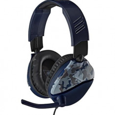 Casti Gaming Turtle Beach Recon 70, Microfon, Jack 3.5mm, Multiplatforma (Albastru)