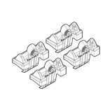 Kit montaj bare plafon C052 pentru Peugeot 1007, Alumia Quadra/Silenzio