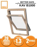 Fereastra mansarda Dakea Better Safe KAV B1000