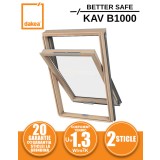 Geam mansarda Dakea Better Safe KAV B1000