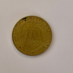 Moneda 10 CENTIMES - 10 CENTIMI - 1984 - Franta - KM 929 (105)