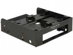 Installation Frame 5.25&quot; pentru 1 x 3.5&quot; HDD + 2 x 2.5&quot; HDD, Delock 18000