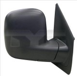 Oglinda exterioara dreapta TYC VW Transporter T5 Multivan T5 202009, reglaj manual, sticla convexa, carcasa neagra, omologare ECE, compatibil OE