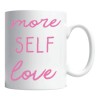 Cana alba personalizata &quot;more self love&quot;, INOVATIX&reg;. 330ml, Oem