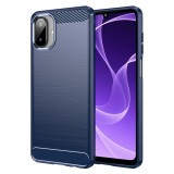 Husa Samsung Galaxy A07 4G Asteroid GSM Carbon Silicone, albastru