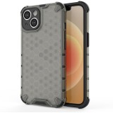 Cumpara ieftin Husa iPhone 12 Pro Max 6.7 Plastic HoneyComb Black