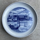 Rar!!! Impresionanta farfurie din portelan fin german de MEISSEN editie limitata, Farfurii